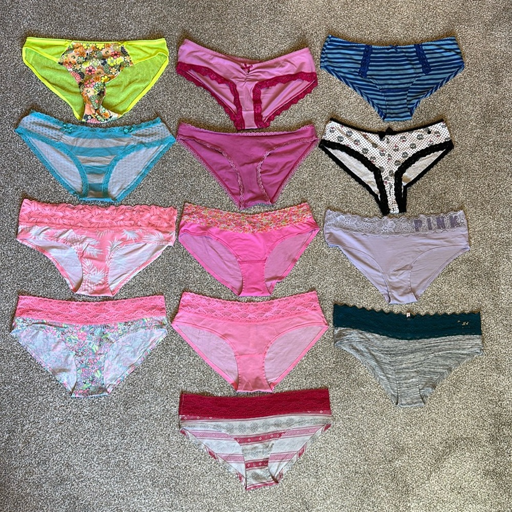 13 pair size medium underwear